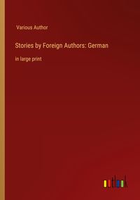 Produktbild: Stories by Foreign Authors: German