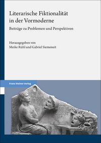 Produktbild: Literarische Fiktionalit&auml;t in der Vormoderne