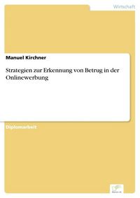 Produktbild: Strategien zur Erkennung von Betrug in der Onlinewerbung