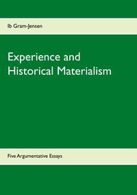 Produktbild: Experience and Historical Materialism