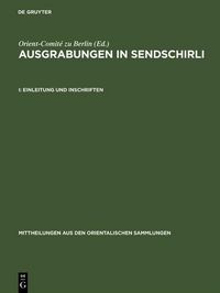 Produktbild: Einleitung und Inschriften