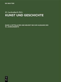 Produktbild: Mittelalter und Neuzeit bis zum Ausgang des 18. Jahrhunderts