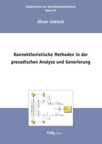 Produktbild: Konnektionistische Methoden in der prosodischen Analyse und Generierung