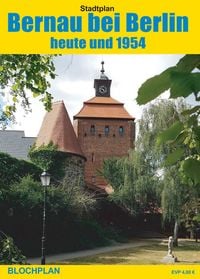 Produktbild: Stadtplan Bernau bei Berlin - heute und 1954