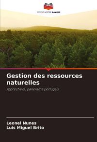 Produktbild: Gestion des ressources naturelles