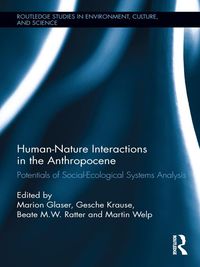 Produktbild: Human-Nature Interactions in the Anthropocene