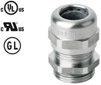 Produktbild: Jacob 50.612 ES Kabelverschraubung mit Zugentlastung M12 Edelstahl Edelstahl 1St.
