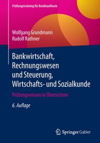 Produktbild: Bankwirtschaft, Rechnungswesen und Steuerung, Wirtschafts- und Sozialkunde