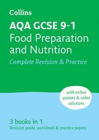 Produktbild: AQA GCSE 9-1 Food Preparation & Nutrition Complete Revision & Practice