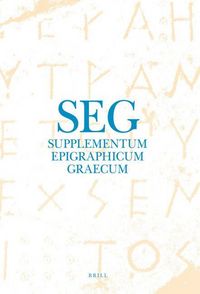 Produktbild: Supplementum Epigraphicum Graecum, Volume LV (2005)