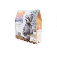 Produktbild: gr&uuml;ndl H&auml;keltier Waschb&auml;r Wilma, N&auml;hset, H&auml;kelset