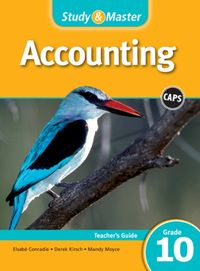 Produktbild: Study & Master Accounting Teacher's Guide Grade 10