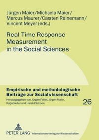 Produktbild: Real-Time Response Measurement in the Social Sciences