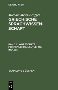 Produktbild: Wortschatz. Formenlehre. Lautlehre. Indizes