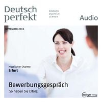 Produktbild: Deutsch lernen Audio - Bewerbungsgespr&auml;ch