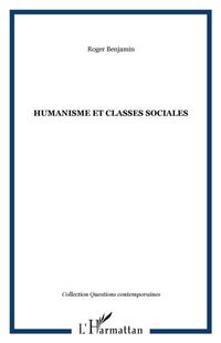 Produktbild: Humanisme et classes sociales
