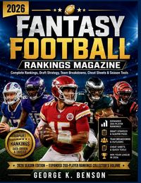 Produktbild: 2026 FANTASY FOOTBALL RANKINGS MAGAZINE