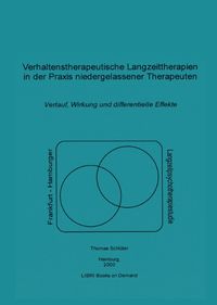 Produktbild: Verhaltenstherapeutische Langzeittherapien in der Praxis niedergelassener Therapeuten