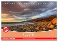 Produktbild: Korsika - Insel der Gegens&auml;tze (Tischkalender 2027 DIN A5 quer), CALVENDO Monatskalender
