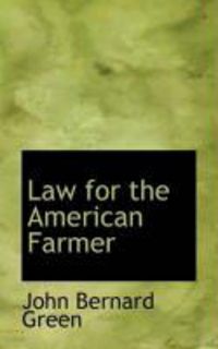 Produktbild: Law for the American Farmer