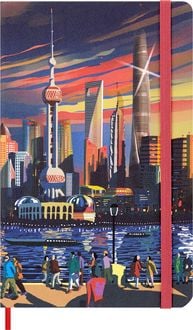 Produktbild: Moleskine I AM the city Shanghai Notizbuch limitierte Ausgabe, L/A5, liniert, fester Einband