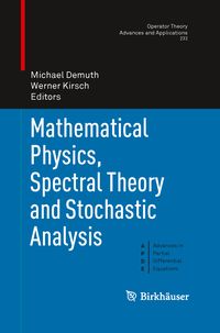 Produktbild: Mathematical Physics, Spectral Theory and Stochastic Analysis