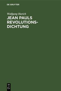 Produktbild: Jean Pauls Revolutionsdichtung