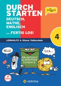 Produktbild: Durchstarten. Deutsch, Mathe, Englisch ... fertig los! 4. Klasse Volksschule