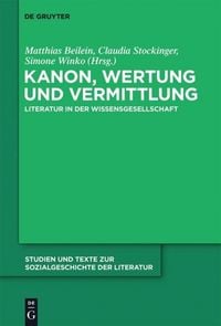 Produktbild: Kanon, Wertung und Vermittlung