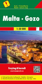 Produktbild: freytag & berndt Stra&szlig;enkarte Malta - Gozo 1:30.000