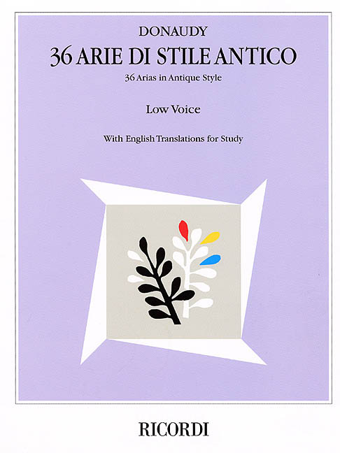 Produktbild: 36 Arie Di Stile Antico