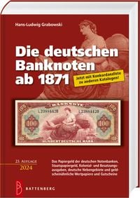 Produktbild: Die deutschen Banknoten ab 1871