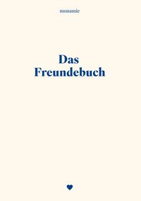 Produktbild: Monamie - Das Freundebuch
