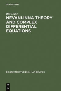 Produktbild: Nevanlinna Theory and Complex Differential Equations