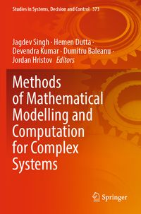 Produktbild: Methods of Mathematical Modelling and Computation for Complex Systems