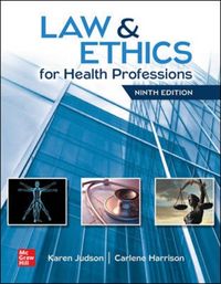 Produktbild: Judson, K: Law & Ethics for Health Professions