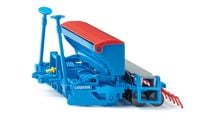 Produktbild: Siku 2278 - Lemken Saat-Drill-Kombination Saphir 7, blau, 97x190x53mm, Super Farmer