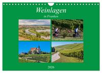 Produktbild: Weinlagen in Franken (Wandkalender 2026 DIN A4 quer), CALVENDO Monatskalender