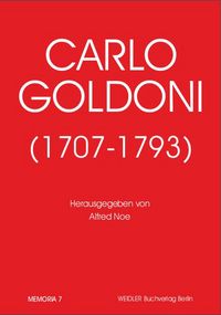 Produktbild: Carlo Goldoni (1707-1793)