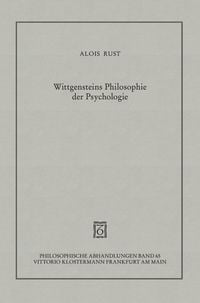 Produktbild: Wittgensteins Philosophie der Psychologie