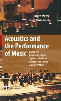 Produktbild: Acoustics and the Performance of Music