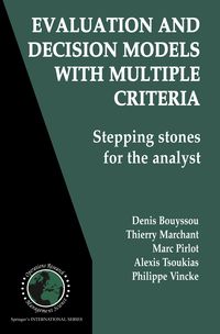 Produktbild: Evaluation and Decision Models with Multiple Criteria