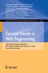 Produktbild: Current Trends in Web Engineering