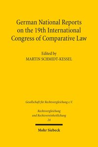 Produktbild: German National Reports on the 19th International Congress of Comparative Law