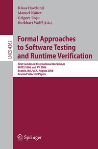 Produktbild: Formal Approaches to Software Testing and Runtime Verification