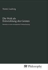 Produktbild: Die Welt als Entwicklung des Geistes