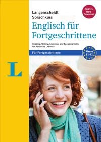 Produktbild: Langenscheidt Sprachkurs Englisch f&uuml;r Fortgeschrittene - Sprachkurs mit 4 B&uuml;chern und 2 MP3-CDs