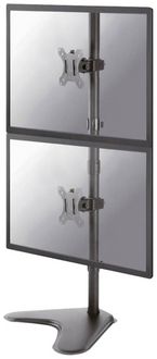 Produktbild: Neomounts FPMA-D550DDVBLACK Monitor-Tischhalterung 2 Display(s) 25,4 cm (10") - 81,3 cm (32") Schwarz Schwenkbar, Rotierbar, Neigbar, Stand