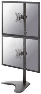 Produktbild: Neomounts Monitor-Tischhalterung FPMA-D550DDVBLACK 2 Display(s) 25,4 cm (10") - 81,3 cm (32") Schwarz Schwenkbar, Rotierbar, Neigbar, Stand