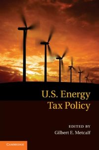 Produktbild: US Energy Tax Policy